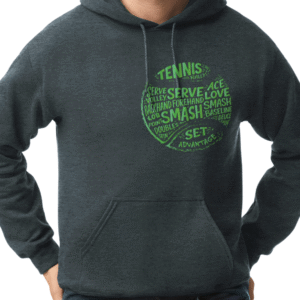 Tennis Terms Hoodie